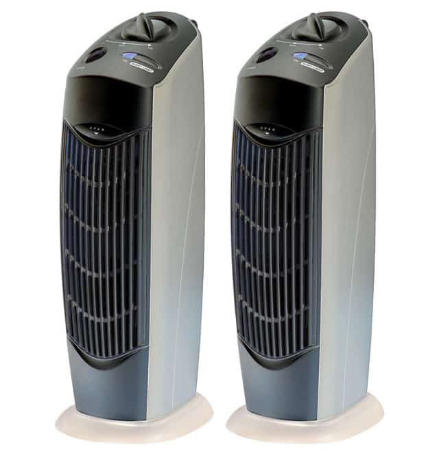 ionizer elite UV ionic breeze air purifier