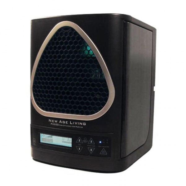 New Age Living Air Purifier with LCD Display and Remote (Charcoal